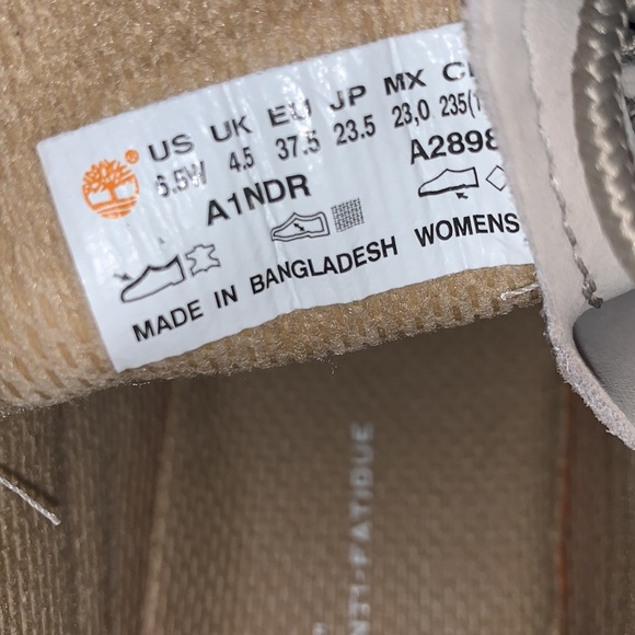 TIMBERLAND BRAND NEW SIZE 6.5 WATERPROOF BOOTS - Picture 9 of 10